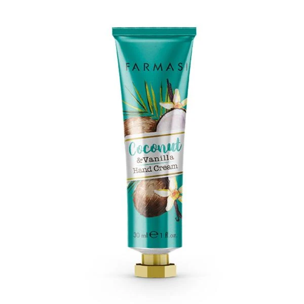 Crema para manos coco y vainilla